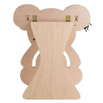 Manipulačná doska Activity board Koala sivá Foxy Family 75cm x 62cm so stojanom